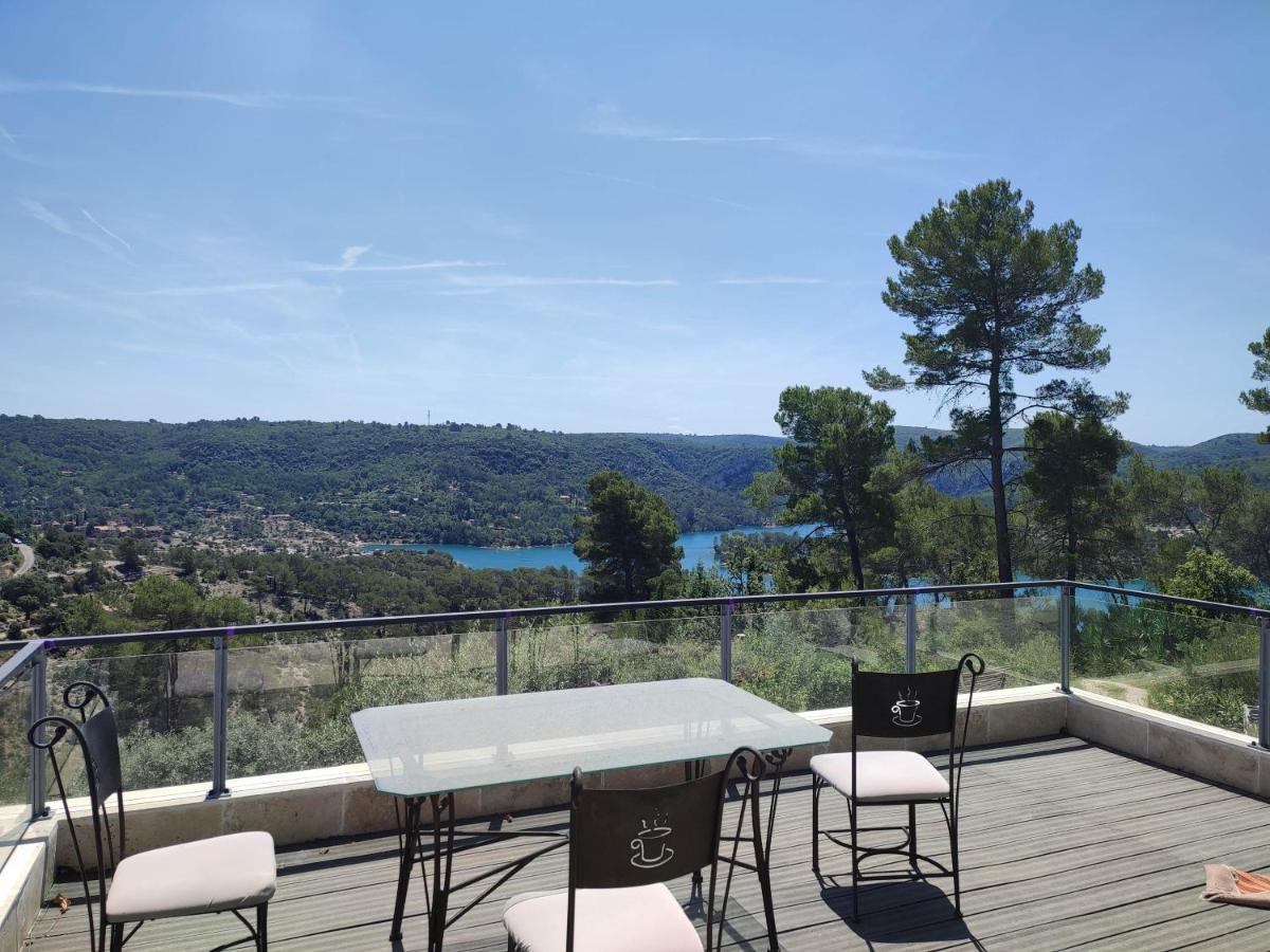 Les Reflets Du Lac Apartment Esparron-de-Verdon Exterior foto